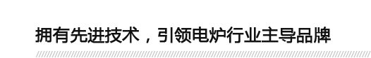 擁有先進(jìn)技術(shù)，引領(lǐng)電爐行業(yè)主導(dǎo)品牌
